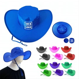 Promotional Foldable Cowboy Hat Bravamarketing Western Hats
