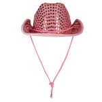 Branded Sequined Cowboy Hat