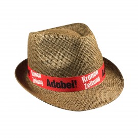Logo Printed Straw Hat