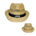 Custom Custom Hollow Out Wide Brim Straw Hat