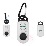 Custom Imprinted Safety Alarm With Carabiner