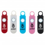 Portable Personal Safety Alarm Keychain with Light Custom Imprinted