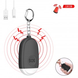 Branded USB Rechargeable Personal Alarm
