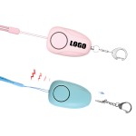 Rechargeable Alarm With 120DB Panic Sound Custom Imprinted
