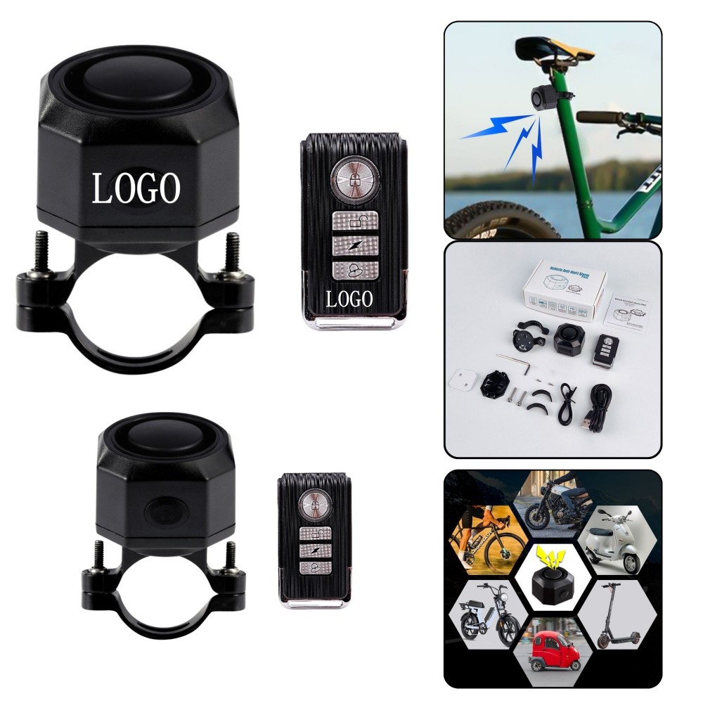Branded Smart Bike Wireless Security Alarm