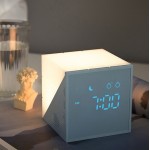 Custom Imprinted Kids Voice Control Alarm Clock and Bedside Lamp 2 in 1