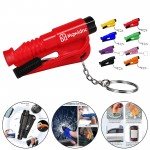 3-in-1 Car Window Breaker, Emergency Escape Hammer with Whistle Branded
