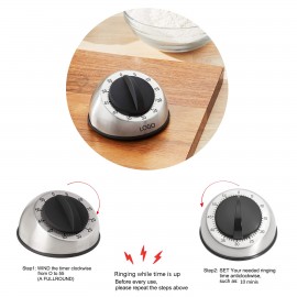 Custom Imprinted Classic Mechanical Countdown Timer with Alarm