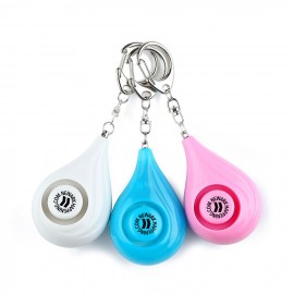Tear-drop Emergency Self Defense Safety Alarm Keychain Custom Imprinted