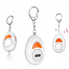 Custom Imprinted Egg Shaped Safety Alarm w/Flashlight  Custom Imprinted Egg Shaped Safety Alarm w/Flashlight