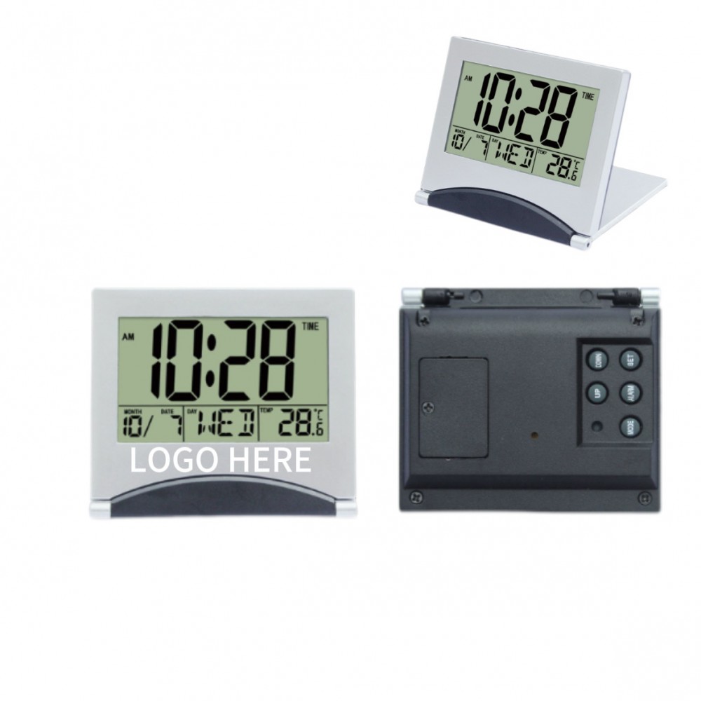 Portable Alarm Clock Custom Imprinted