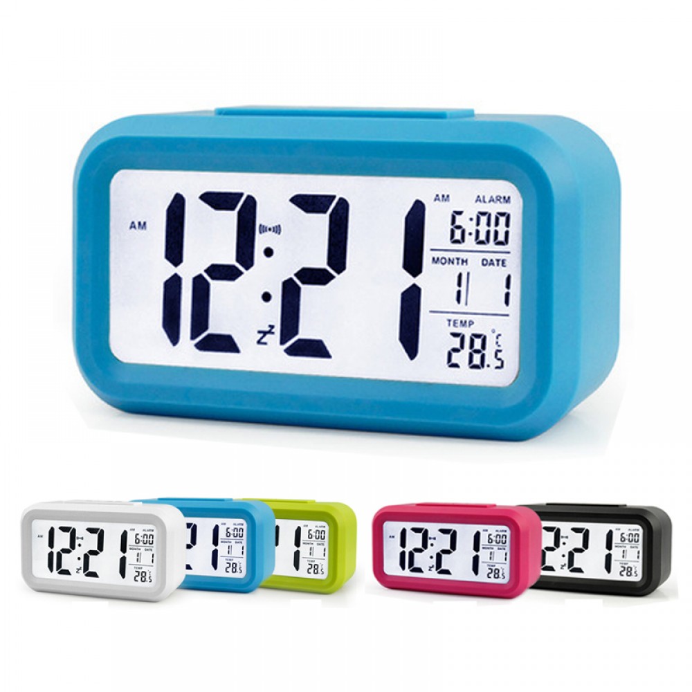 Smart LED Alarm Clock Custom Imprinted Smart LED Alarm Clock Custom Imprinted