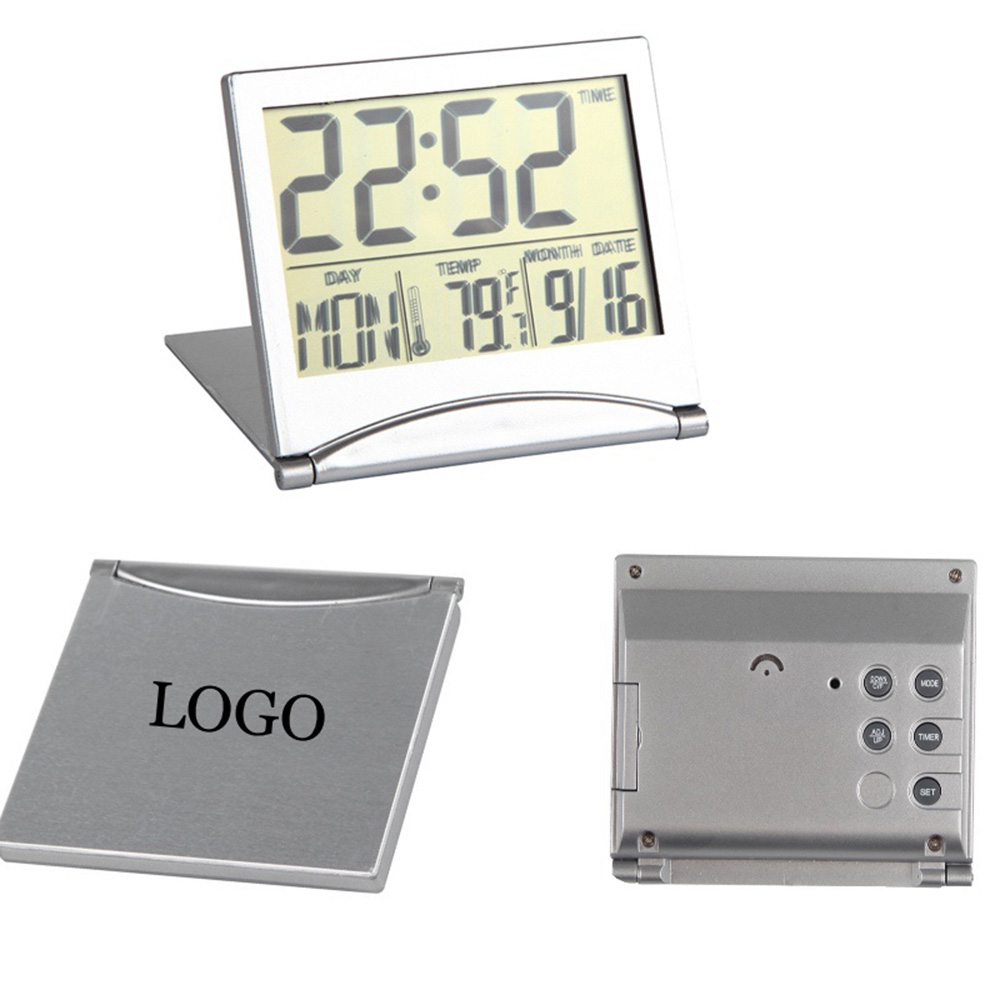 Branded Slim Folding Multifunction Digital Alarm Clock Branded Slim Folding Multifunction Digital Alarm Clock