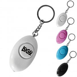 Branded Personal Safety Alarm Keychain with Led Light