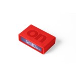 Flip + Travel Clock Red Custom Imprinted