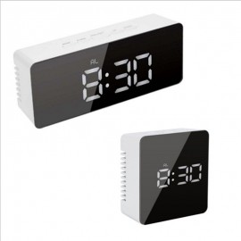 Mirror Alarm Clock Branded