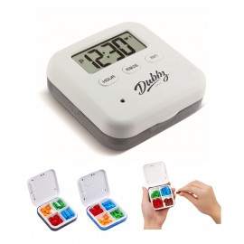 Branded Electronic Timer Reminder Pill Box