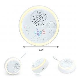 Compact Sleep Sound Machine for All Ages Logo Printed