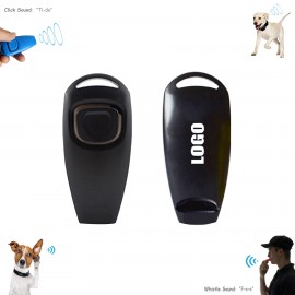 Branded Pet Dog Training Sound Clicker With Whistle