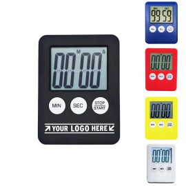 Branded Digital Kitchen Timer with Magnet  Branded Digital Kitchen Timer with Magnet