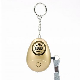 Logo Printed Security Sound Personal Alarm Keychain With Led Light  Logo Printed Security Sound Personal Alarm Keychain With Led Light
