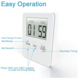 Logo Printed Card Digital Count Down And Count Up Timer  Logo Printed Card Digital Count Down And Count Up Timer