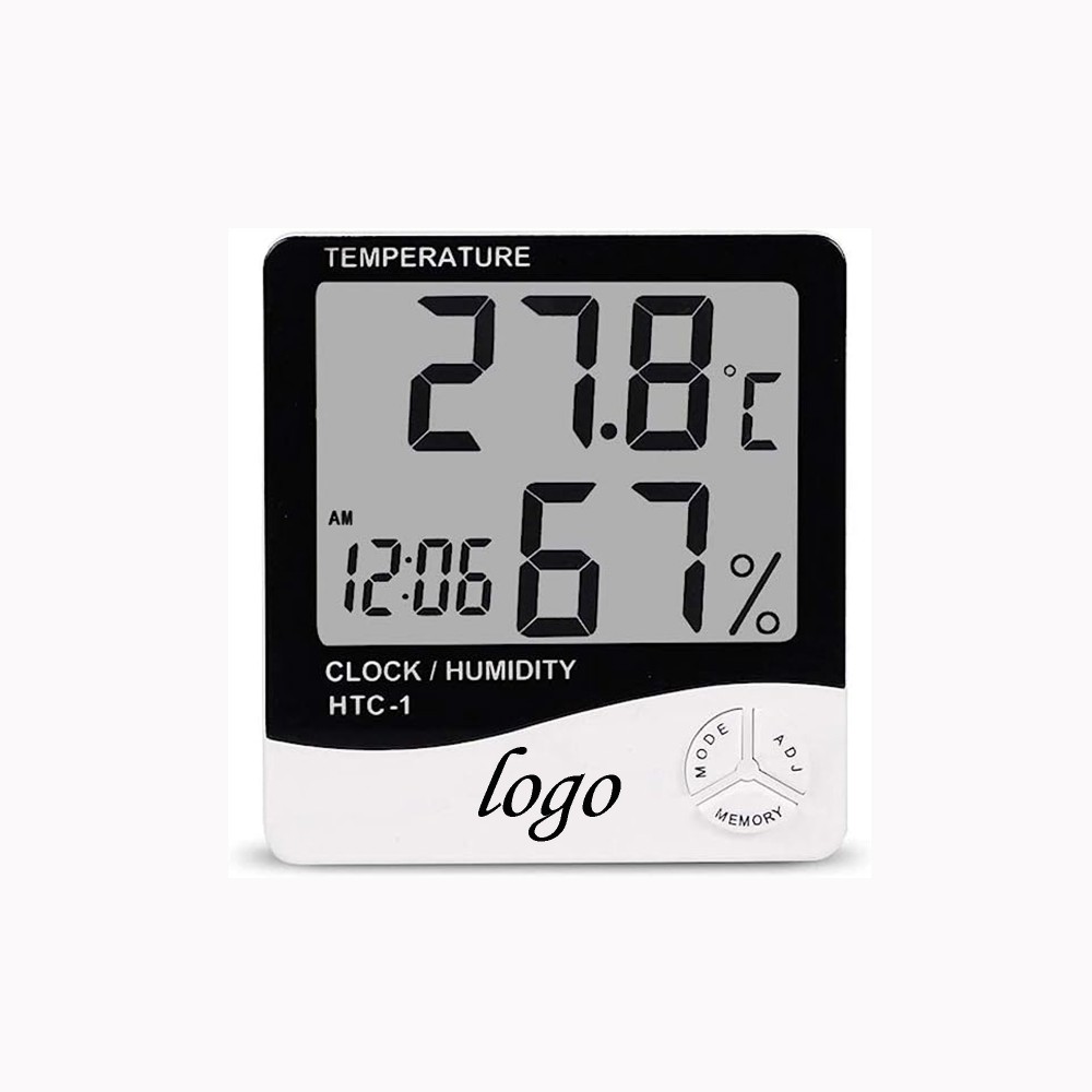 Digital Multifunctional Desk Clock with Thermometer Branded