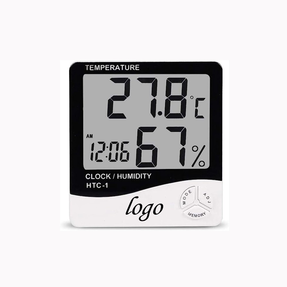 Digital Multifunctional Desk Clock with Thermometer Branded Digital Multifunctional Desk Clock with Thermometer Branded