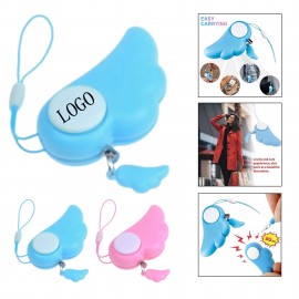 Custom Imprinted Angel Wings Women Self Defense Alarm