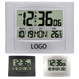 Custom Imprinted HD Display Digital Wall Clock