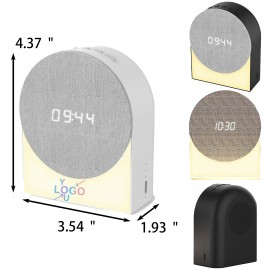 Custom Imprinted White Noise Sleep Sound Alarm Clock Light  Custom Imprinted White Noise Sleep Sound Alarm Clock Light