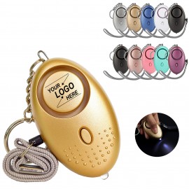 Branded Compact LED Flashlight and Emergency Alarm Keychain  Branded Compact LED Flashlight and Emergency Alarm Keychain