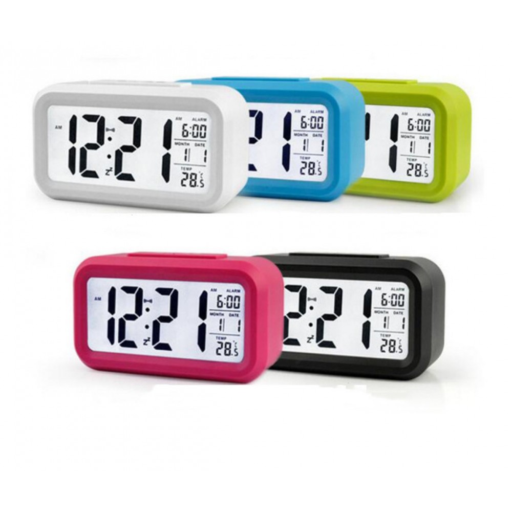 Alarm Clock Low Light Sensor Technology Light Custom Imprinted Alarm Clock Low Light Sensor Technology Light Custom Imprinted