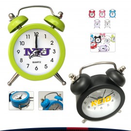 Logo Printed Mini Metal Alarm Clock  Logo Printed Mini Metal Alarm Clock