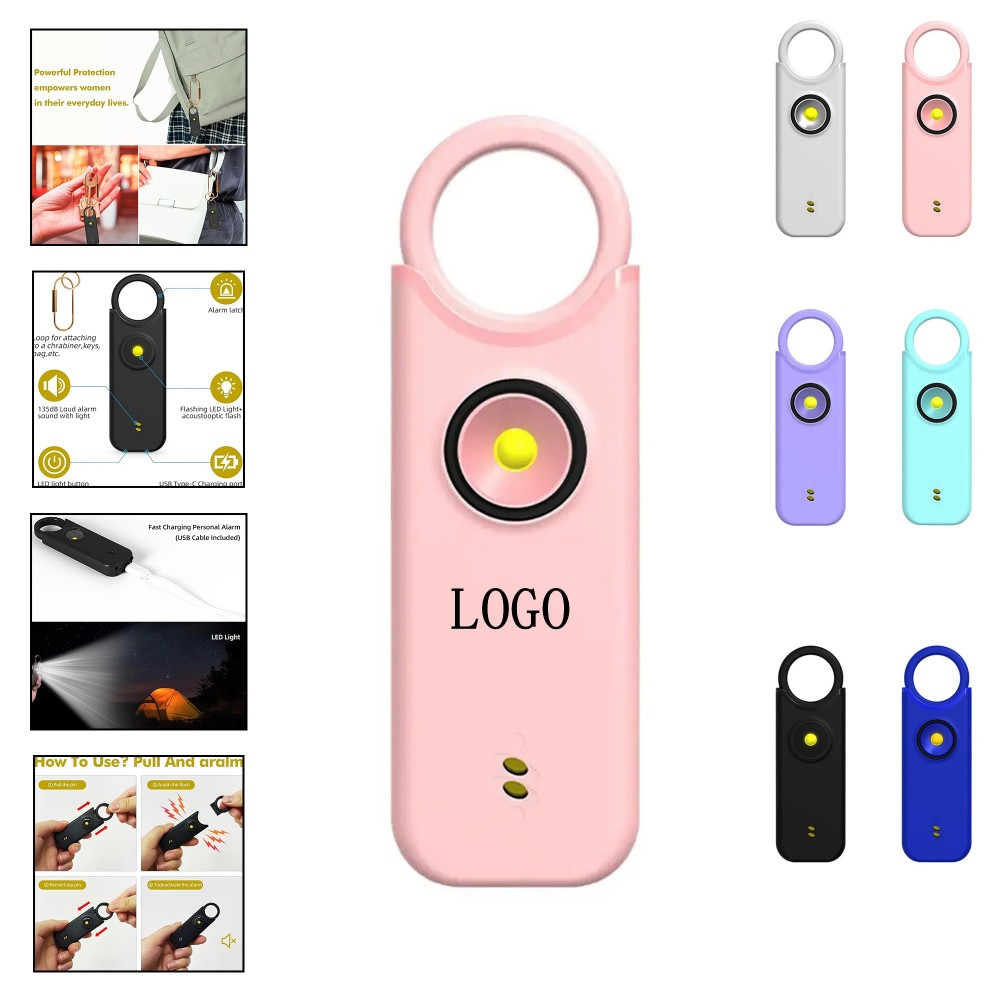 Personal Alarm Keychain Custom Imprinted