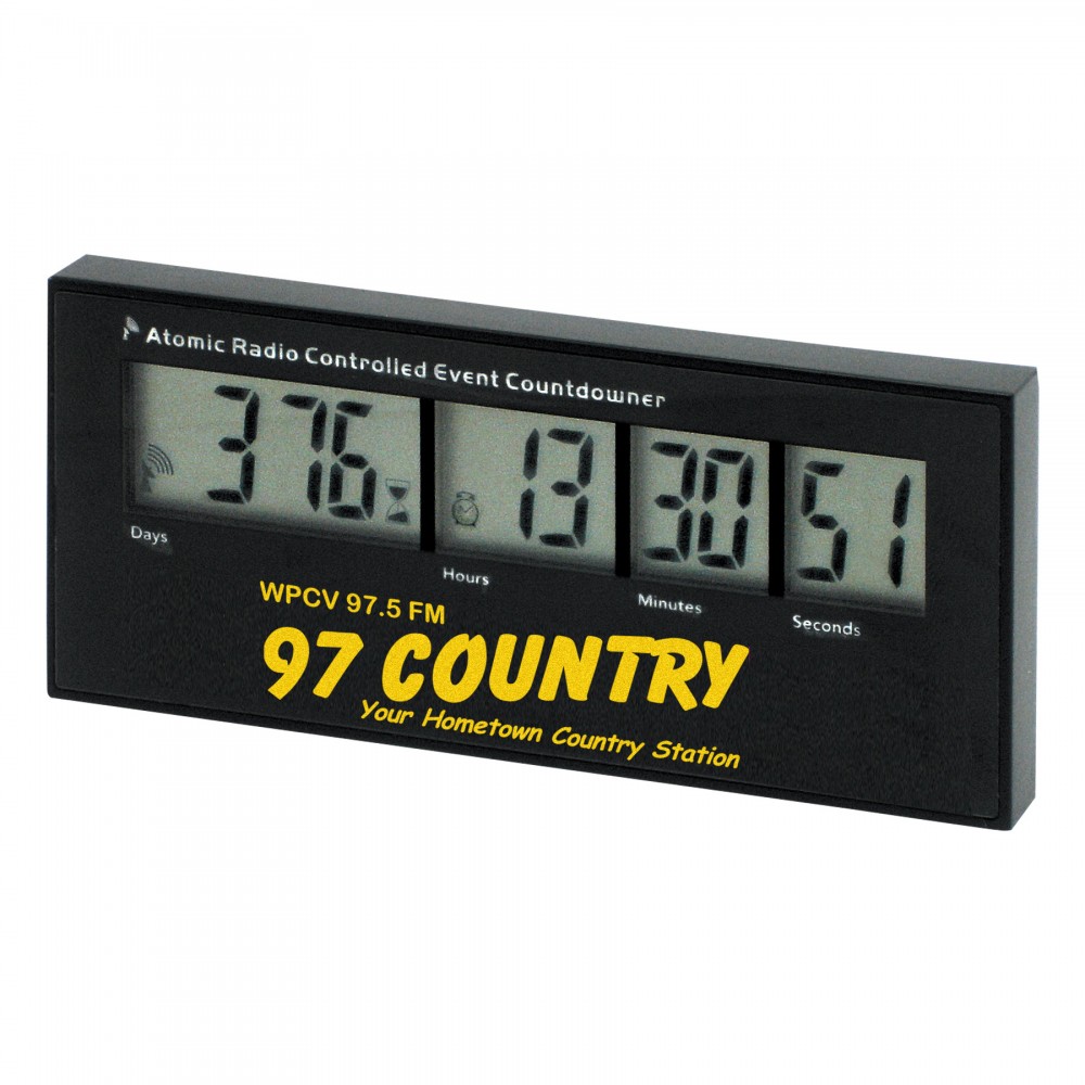 Laser-etched Clock - Ultimate Atomic Countdown Clock