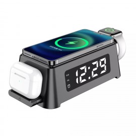 Logo Printed Fast Charging Station with Digital Clock  Logo Printed Fast Charging Station with Digital Clock