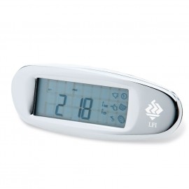 Multi Function Digital Desk Alarm Clock with Calculator and Currency Exchange Logo Printed