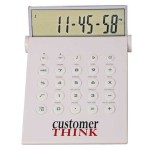 Desktop Calculator/ World Time Alarm Clock in One Branded