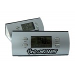 LCD Alarm Clock W/ Calendar & Flashlight Custom Imprinted