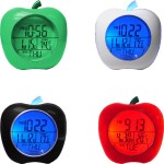 Apple Shaped Alarm Clock Branded