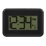 Custom Imprinted La Crosse Digital Wall Clock w/Indoor Temperature & Countdown Timer
