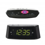 GPX Bluetooth Dual Alarm Clock Radio with Voice Assistance Branded