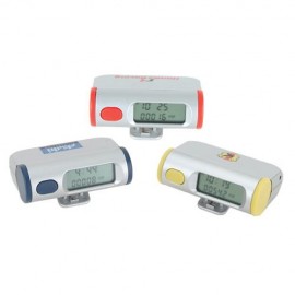 Calories Pedometer w/ Alarm Clock Branded