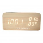 LED Digital Desk Clock Branded