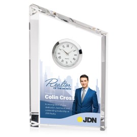 Branded VividPrint Clock - Zoya 5"