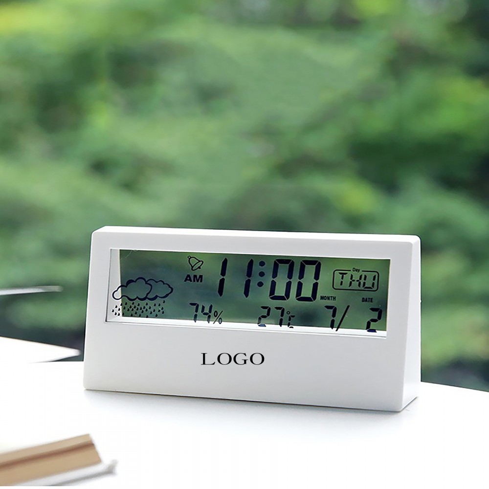 Multifunction Electronic Alarm Clock Custom Imprinted