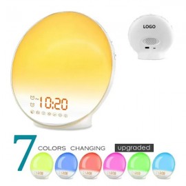 Wake Up Light Sunrise Alarm Clock Branded