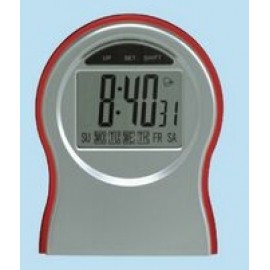 LCD Clock /3 1/8"x1"x1 7/8" Logo Printed  LCD Clock /3 1/8"x1"x1 7/8" Logo Printed