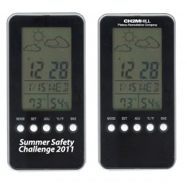 Digital Weather Station w/ Alarm Clock Custom Imprinted
